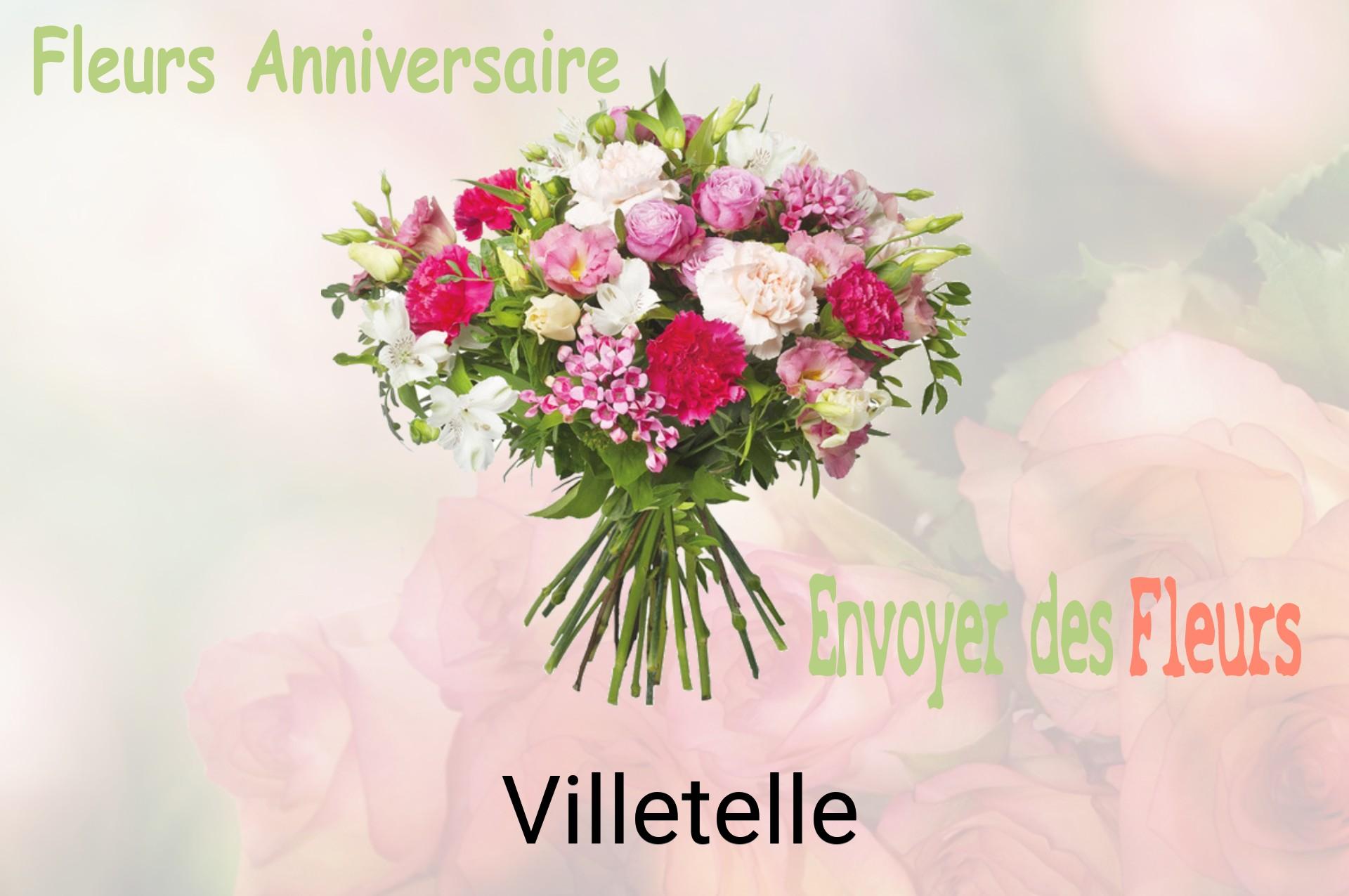 Bouquet de fleurs d’anniversaire livré à Villetelle